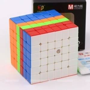 Qiyi Cubo 6x6 X-Man Shadow Magnético Stickerless 